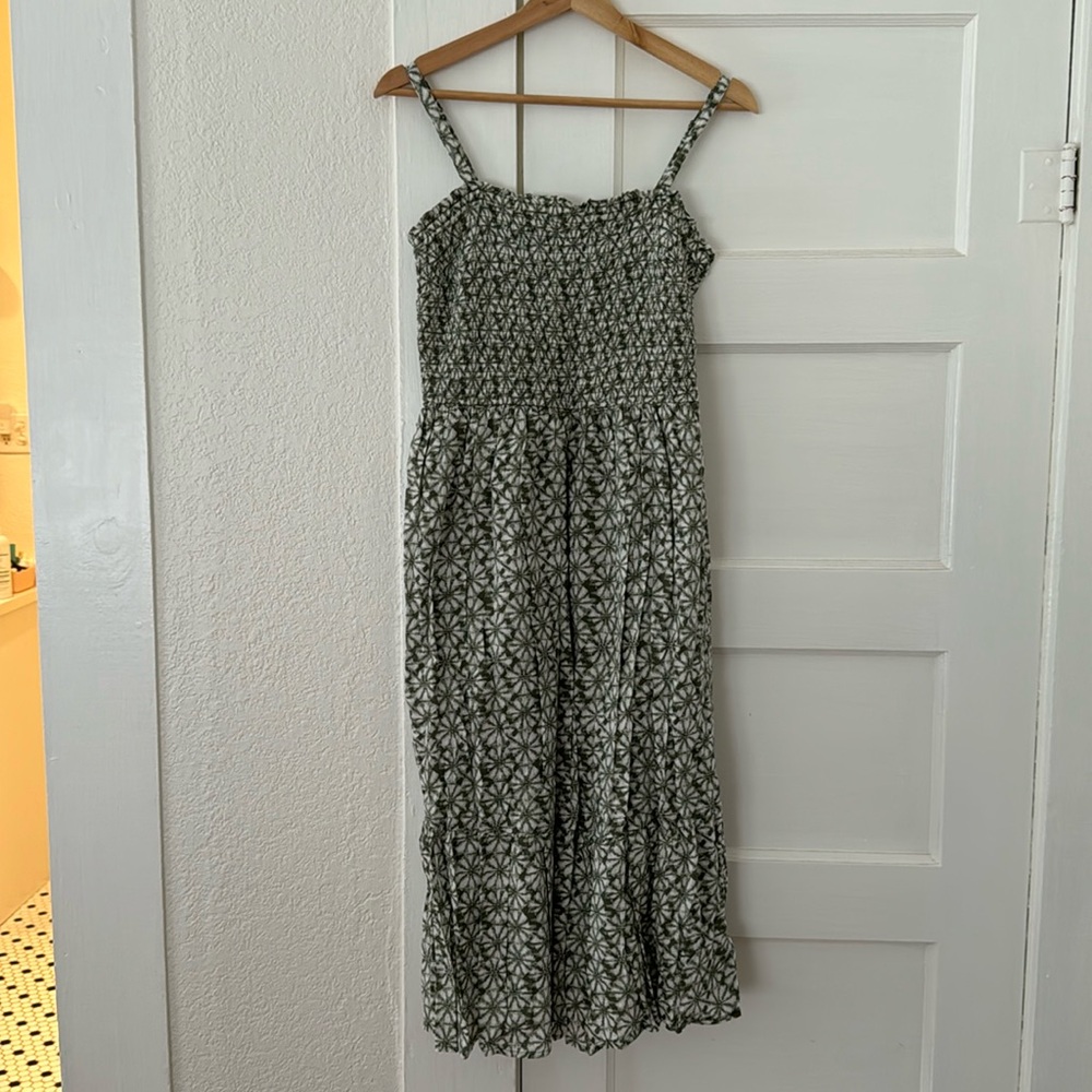 GAP smocked strap dress